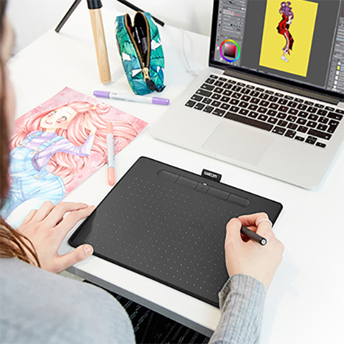 たのめーる】ワコム Wacom Intuos Medium ワイヤレス ブラック CTL