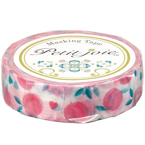 たのめーる】ニチバン プチジョア マスキングテープ 15mm×18m ピーチ