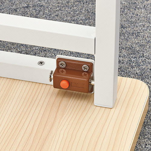 たのめーる】YAMAZEN パタパタデスク 幅800×奥行400×高さ700mm ウッド