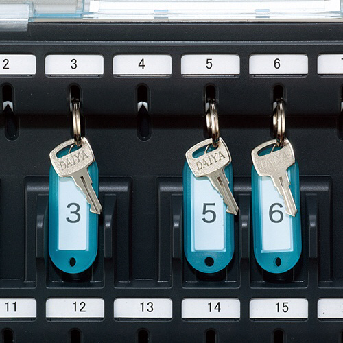 たのめーる】コクヨ キーファイルダブル(KEYSYS) 白フタタイプ 36個吊