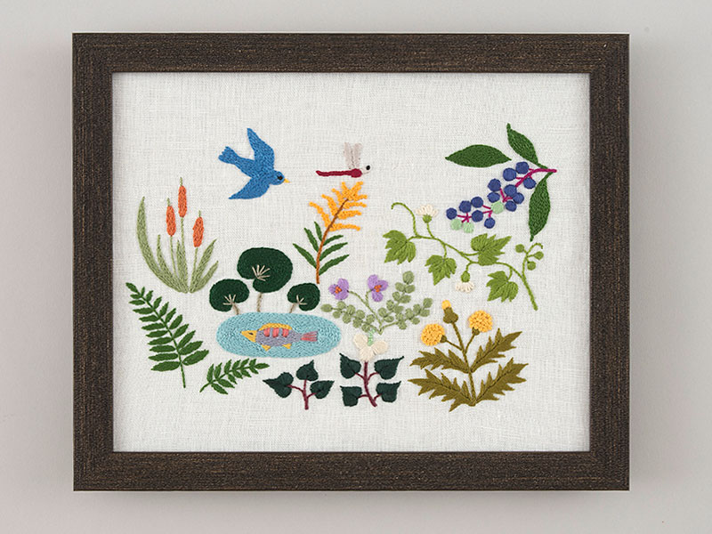 飾って楽しむ、額縁付き刺しゅうキット｜日本ヴォーグ社(並び順：価格