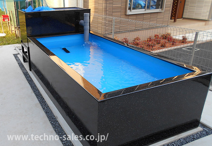 ろ過槽の製作・設置事例｜テクノ販売株式会社