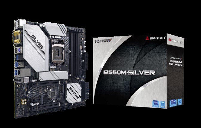 BIOSTAR B560MH-E2.0 マザーボード B560チップ採用のエントリー