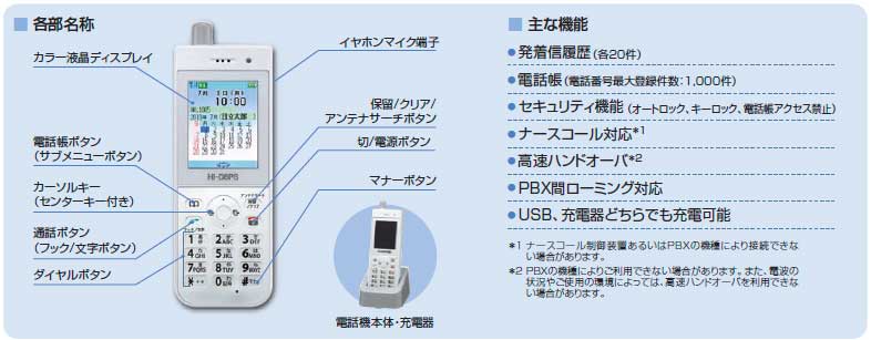 日立 HI-D8PS WP SET 防水対応 | 電話機