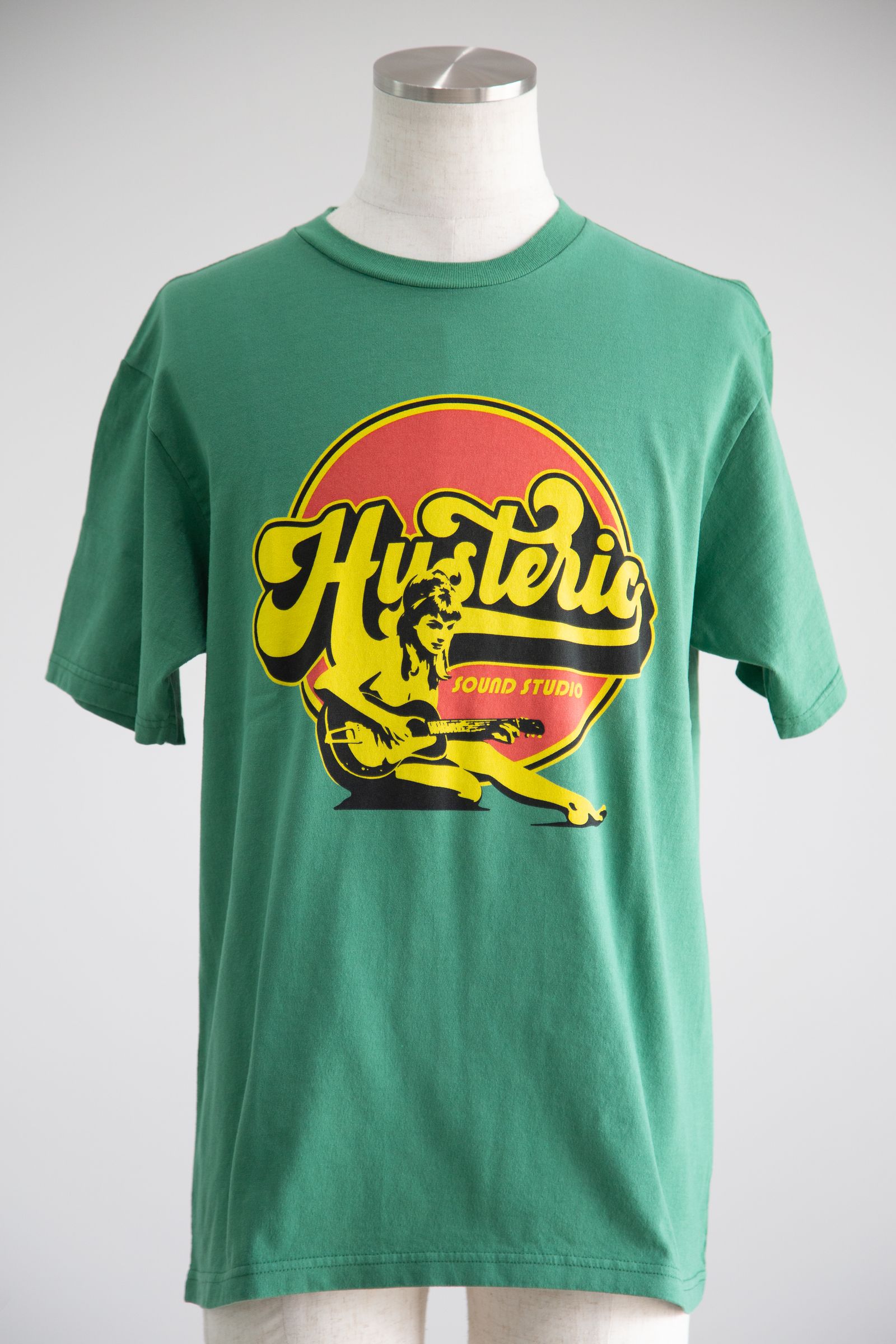 HYSTERIC GLAMOUR - HYSTERIC SOUND STUDIO Tシャツ / グリーン | Tempt