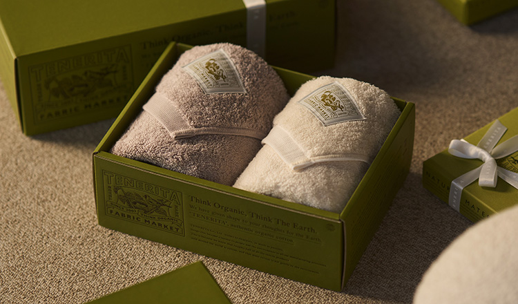 感謝を込めた夏の贈り物: ｜オーガニックコットンタオル・ギフトの