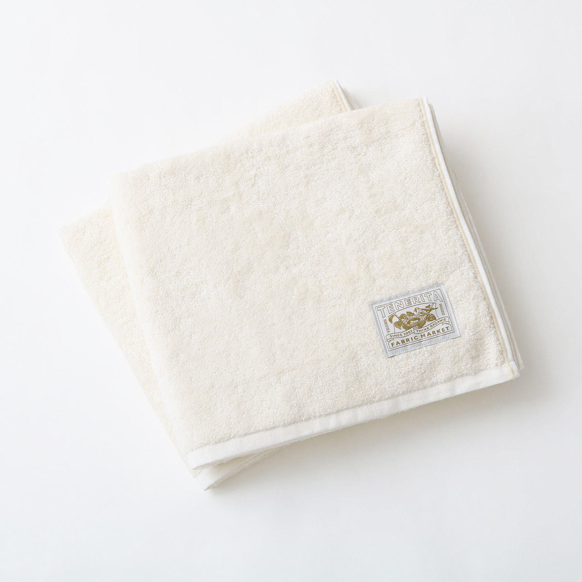 超甘撚り バスタオルショート2枚セット(生成)(FREE 生成): ギフト