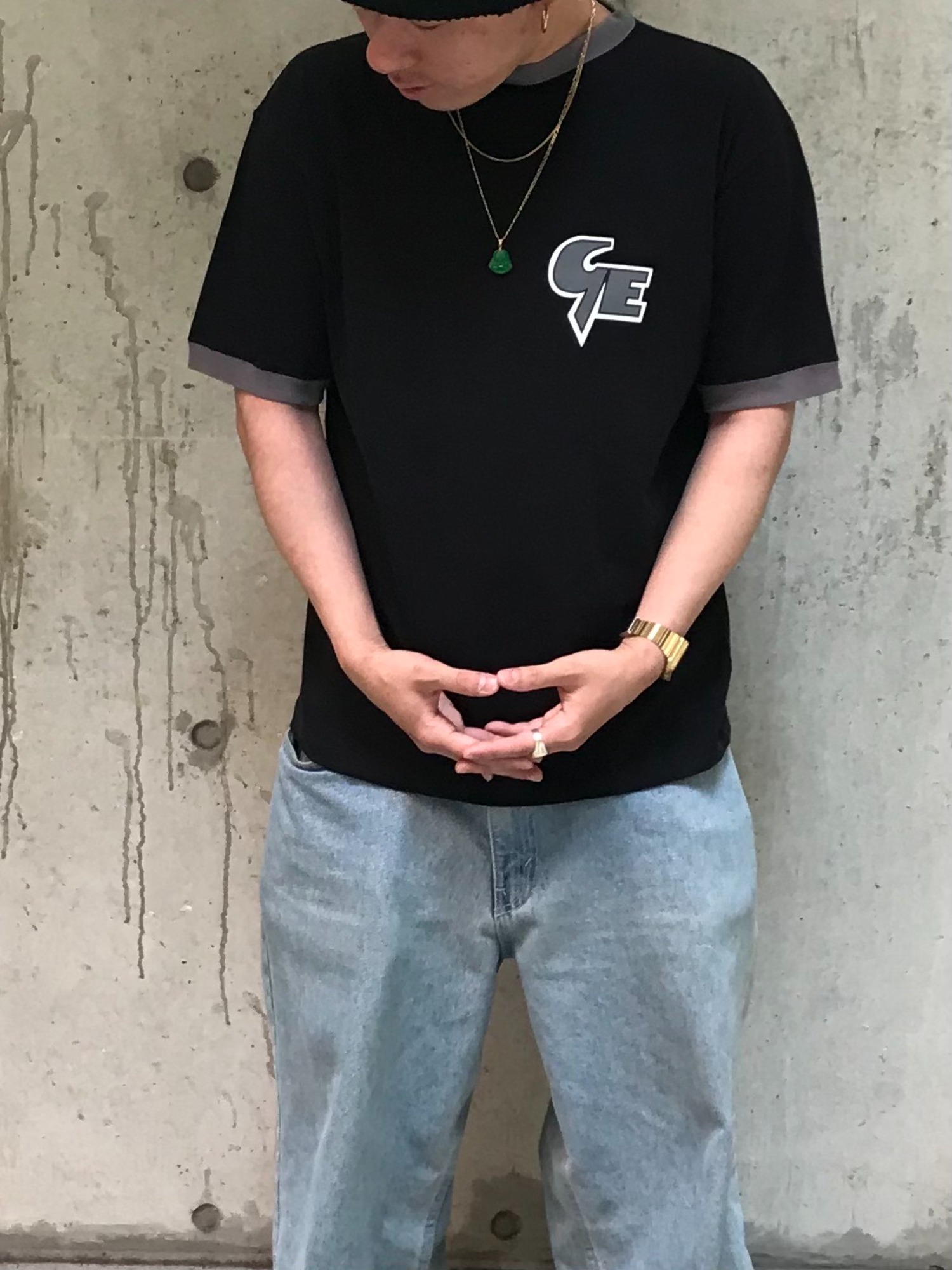 価格変更 初期 GOOD ENOUGH カラフルロゴ Tシャツ L GOOD ENOUGH