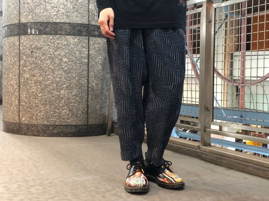 HOMME PLISSE イッセイミヤケ プリーツパンツ サルエルパンツ BK HOMME
