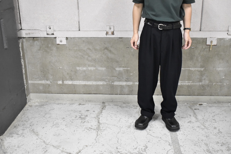 Y's for men/ワイズフォーメン】より2タックパンツが入荷致しました