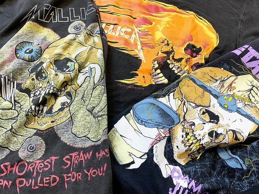 90年代製·ビンテージ!LLICAパスヘッドデザイン·ロックTシャツ 黒 90