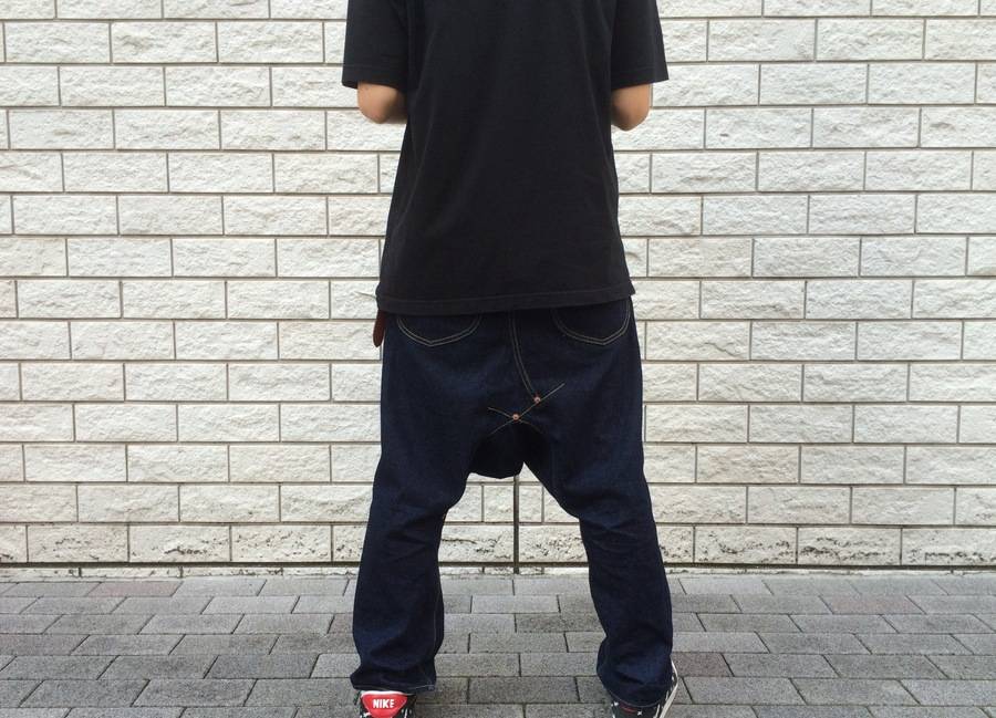 ganryuガンリュウ GANRYU ガンリュウ デニムパンツ サルエルパンツ