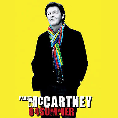 Paul McCartney concert at T-Mobile Park in Prague on Jun 06, 2004