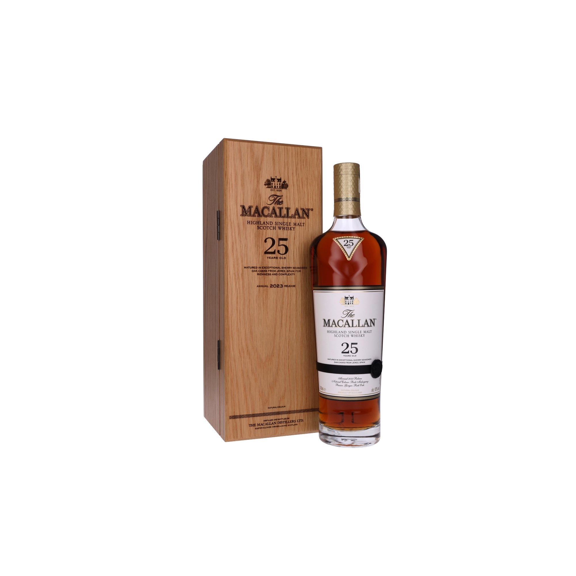 MACALLAN シェリーオーク25年2023リリース200周年 The Macallan 25