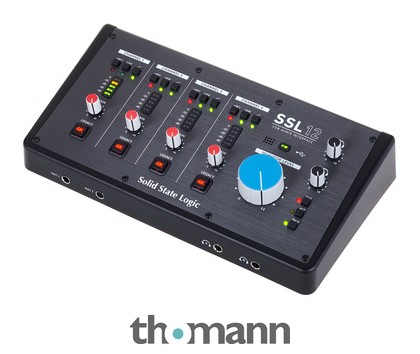 SSL12 オーディオインターフェース SSL Solid State Logic SSL12