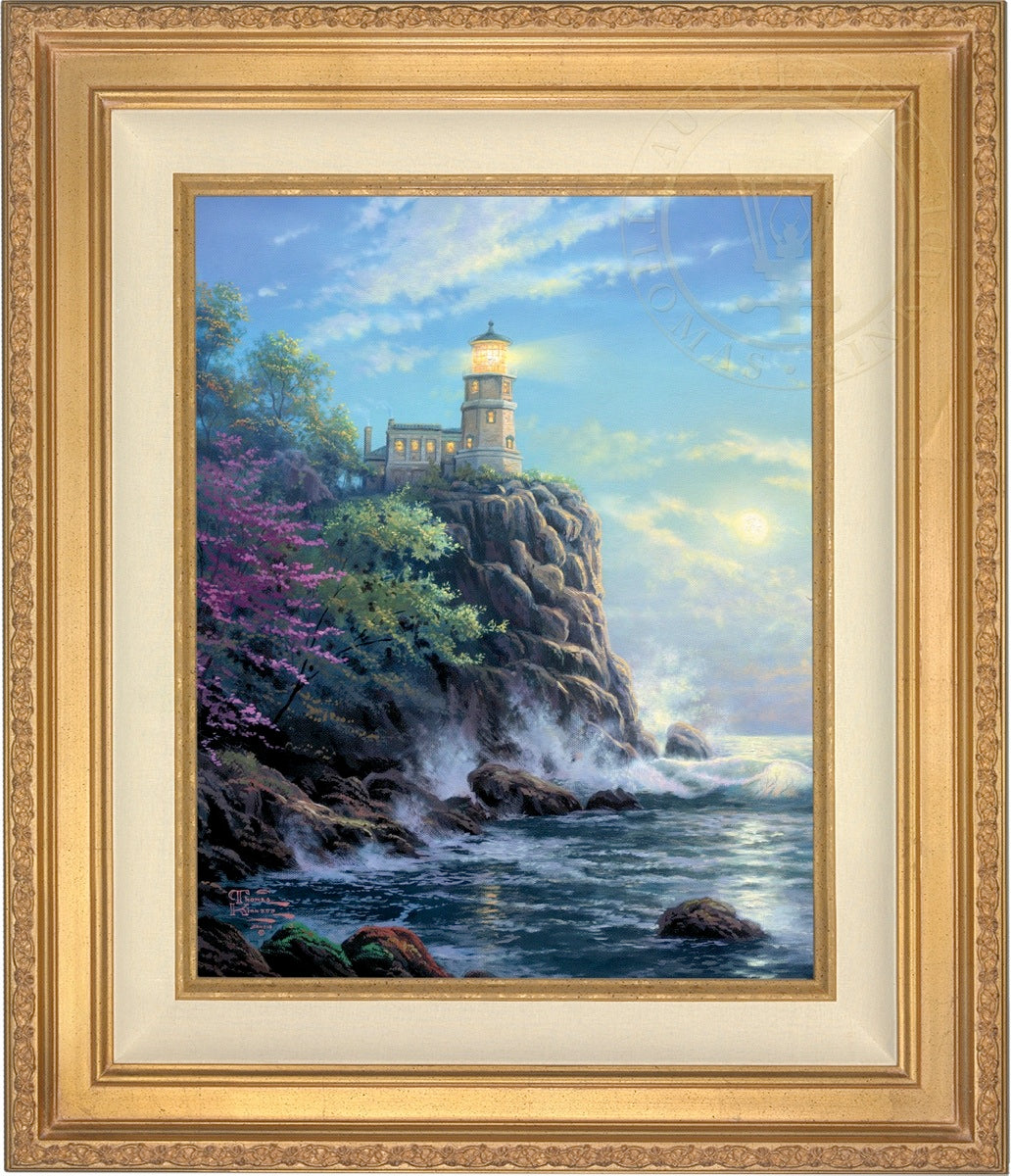 Split Rock Light - Limited Edition Canvas – Thomas Kinkade Studios