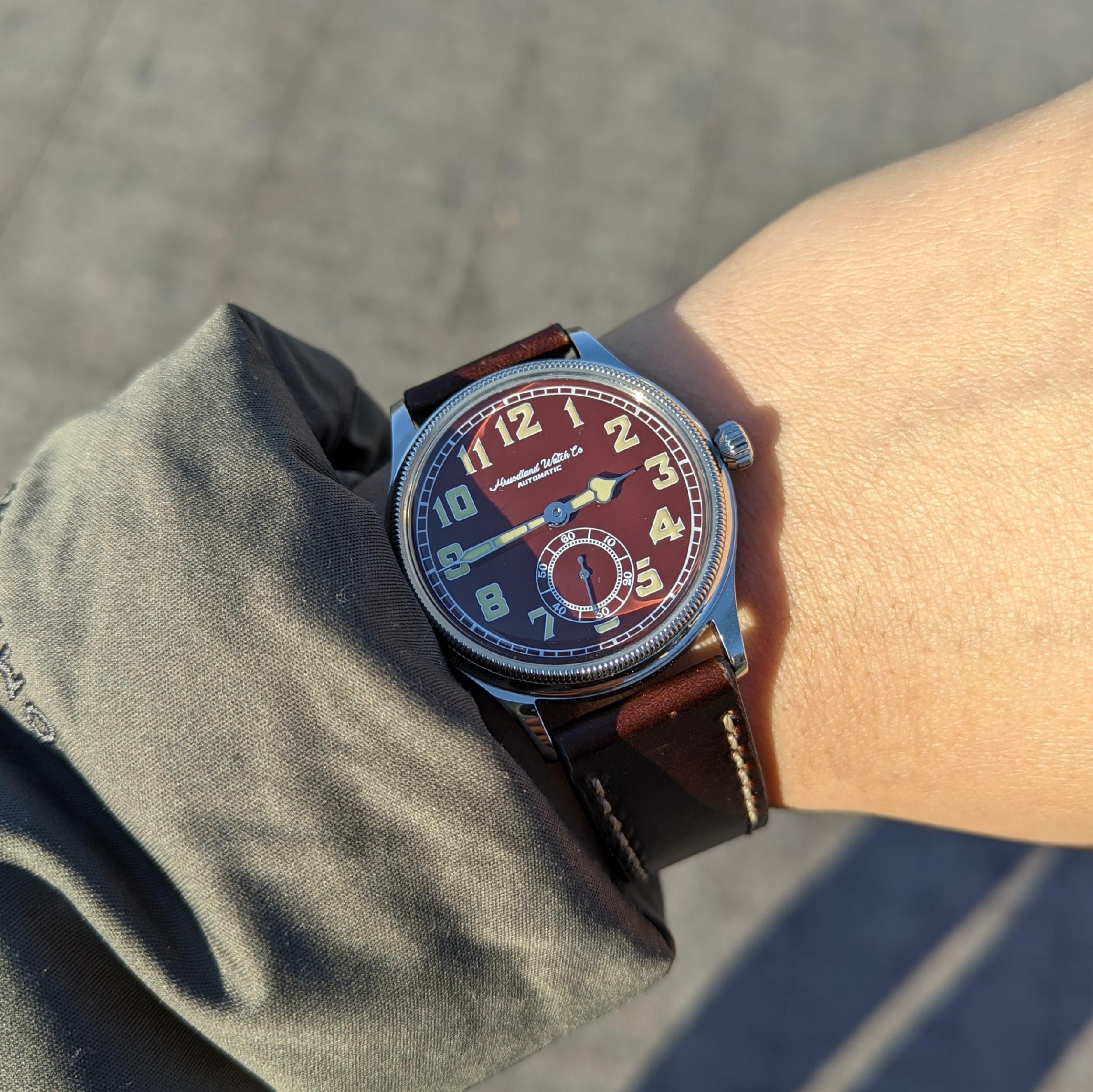 Hruodland ST1701S Pilot Mechanical Watch F027 – Thorn Watch