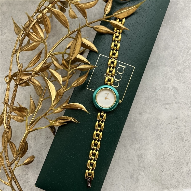 ヴィンテージ 】GUCCI チェンジベゼルウォッチ - ジャンクスルクア大阪