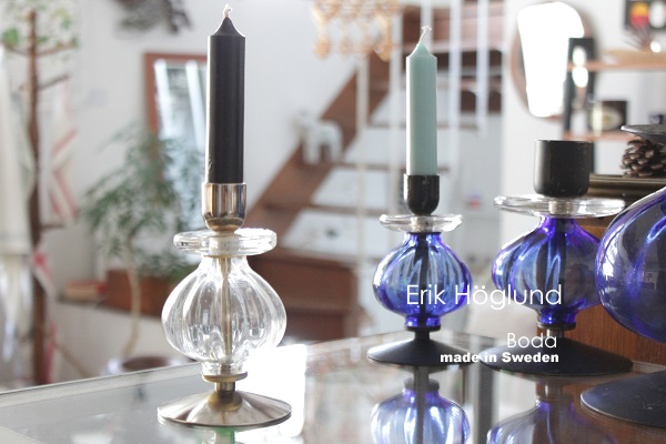 Erik Hoglund エリック・ホグラン キャンドルホルダー（クリアー）/ S