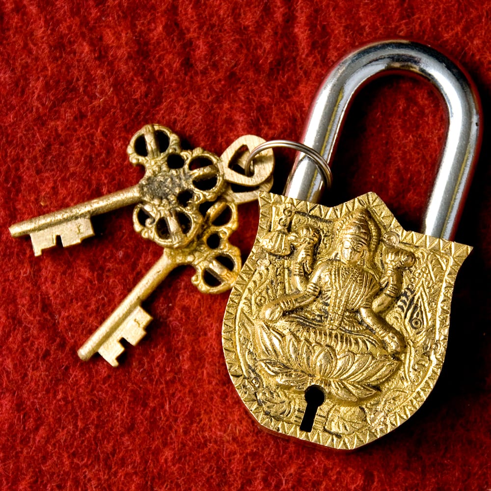 アンティック風ラクシュミー南京錠 の通販 - TIRAKITA.COM