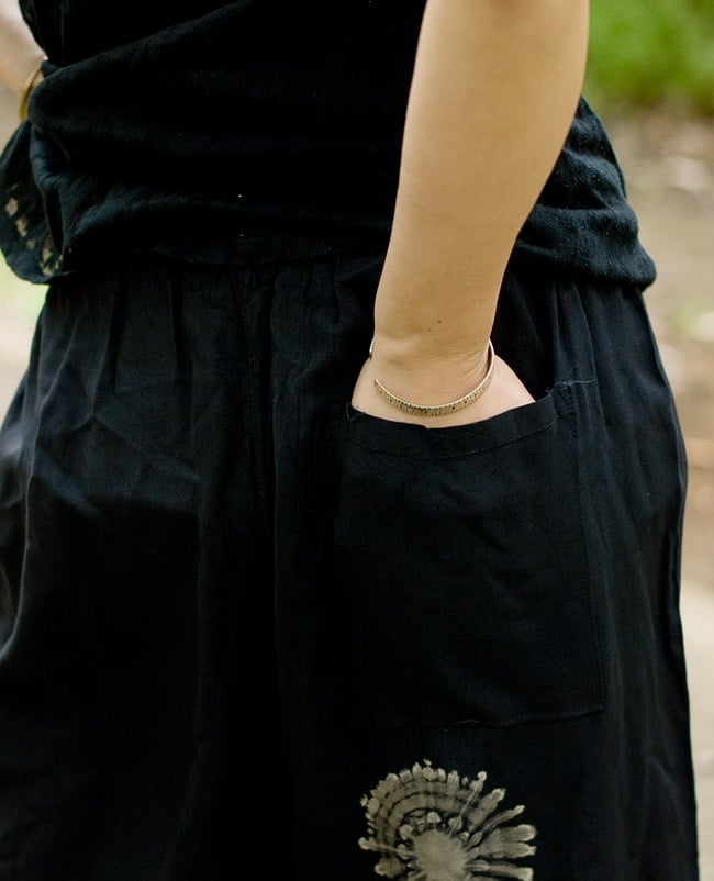 タイダイ柄 サルエルパンツ アラジンパンツ レディース メンズ