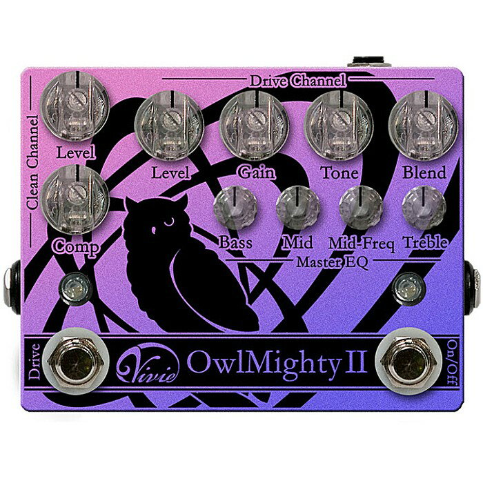 生産終了品】Vivie OwlMighty オウルマイティ ベース プリアンプ