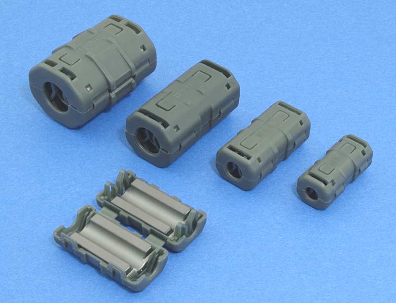 ワンタッチフェライトクランプ（低周波対策品）NFT-MZシリーズ - 工業