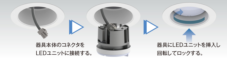 ダウンライト用LEDユニット11個 ダウンライト用LEDユニット11個 ライト
