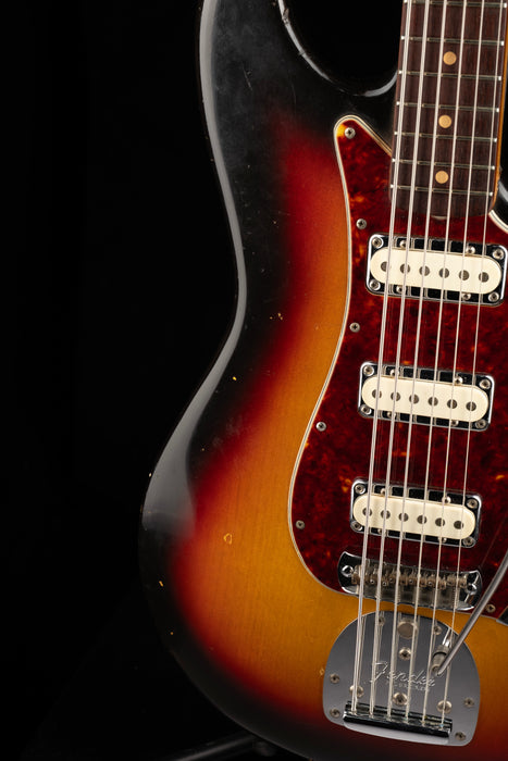 Vintage 1962 Fender Bass VI Sunburst With Gig Bag — Truetone Music