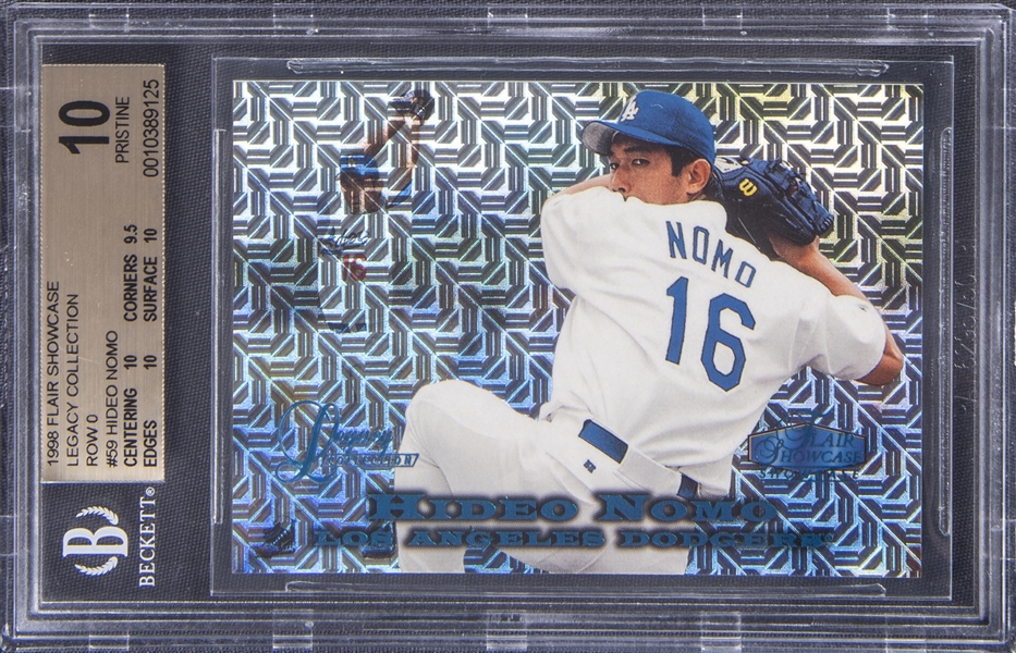 野茂英雄の初出品シングルはいきなりの伝説トレカ！「Legacy