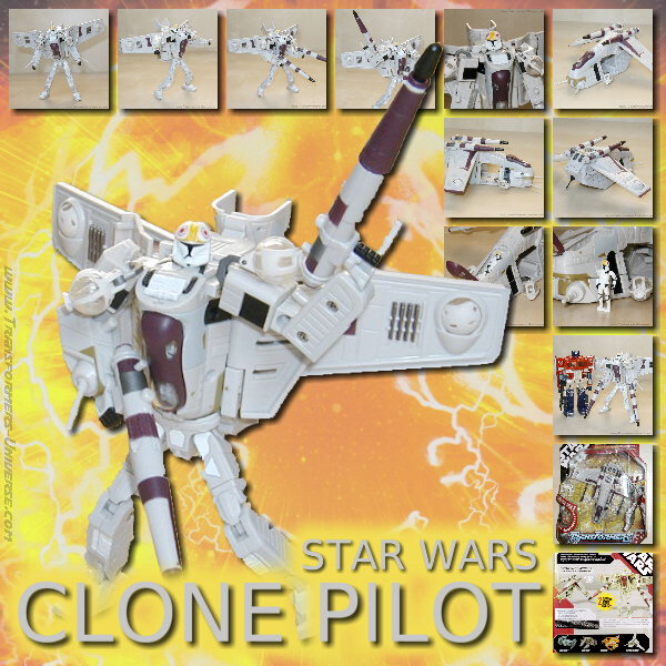 Star Wars Clone Pilot (Republic Gunship) - Transformers Universe