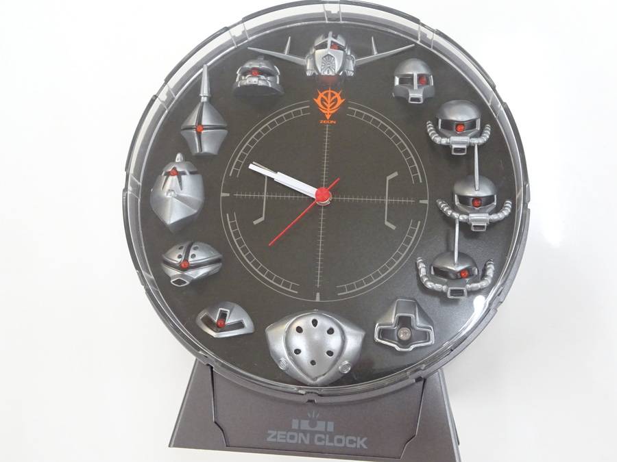 ZEON CLOCK ジオンクロック シャア専用 ガンダム時計 レトロ 当時物