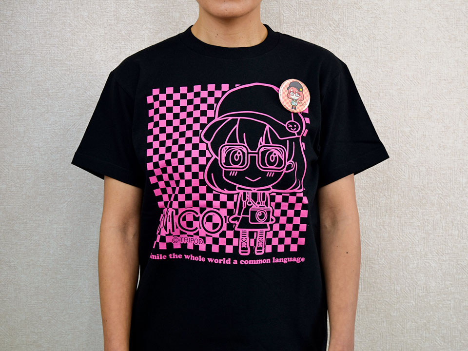 Tシャツ＋缶バッジ付｜オリジナルグッズ製作 NICO FACTORY