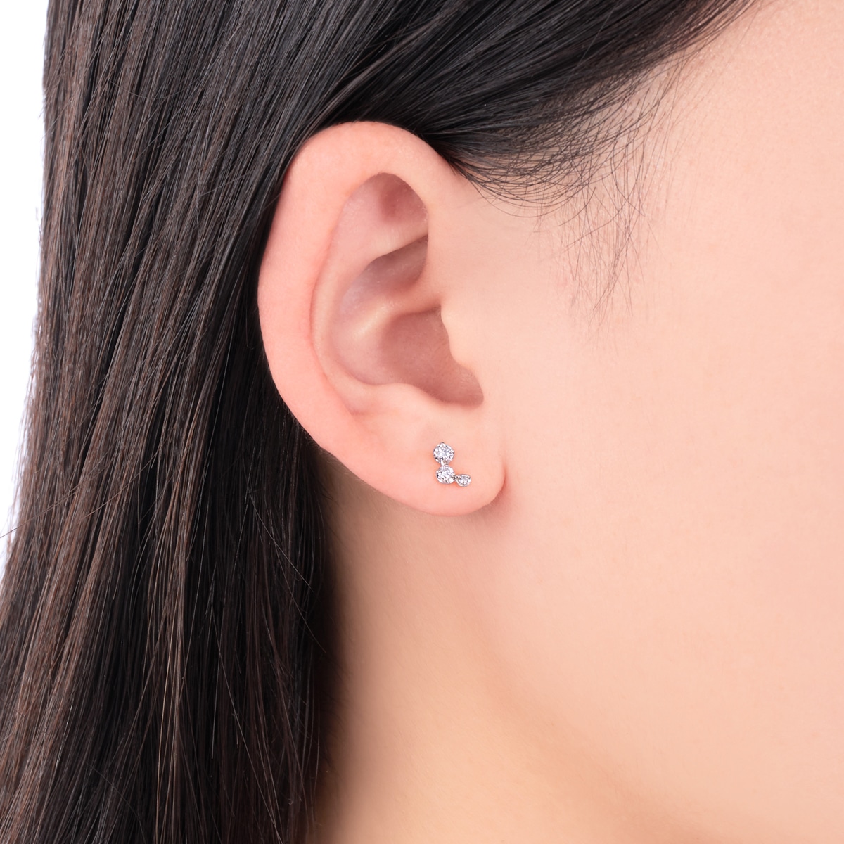 プラチナダイヤモンドピアス(RPE959-001)|TSUTSUMI（ジュエリーツツミ