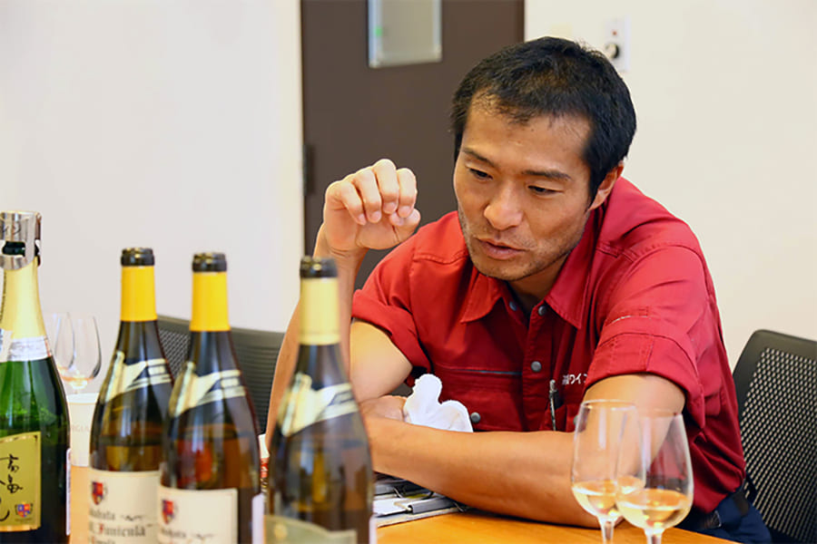 嘉yoshiスパークリング シャルドネ 750ml