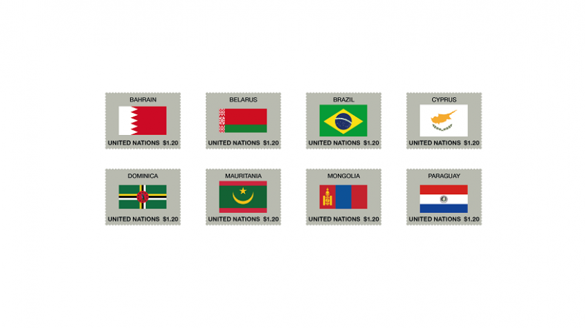 New United Nations Flag Stamps | Организация Объединенных Наций