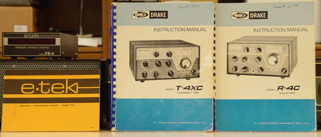 E) DRAKE T-4XC 送信機