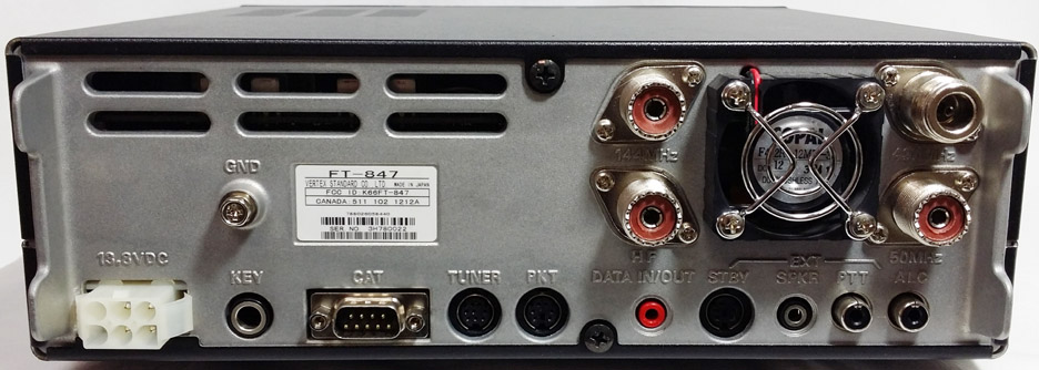 ヤエス FT-847 トランシーバー 100W機 TOMO。 ヤエス FT-847