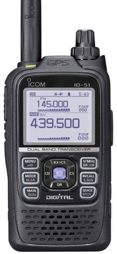 Icom ID-51A, Icom ID51A D-STAR HandiTalkie, Icom ID51