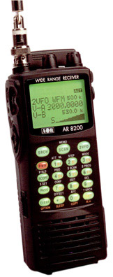 AOR AR8200 Mark III B Wideband Receiver ar-8200
