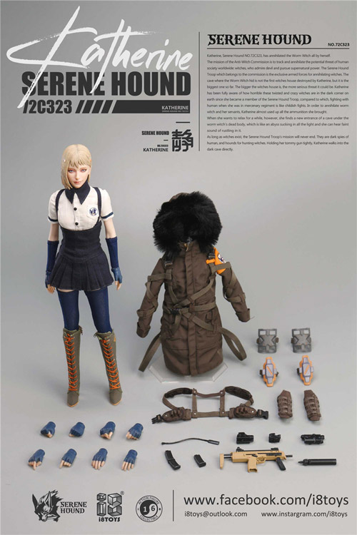 i8TOYS】1/6 NO.72C323 KATHERINE Serene Hound Troop キャサリン