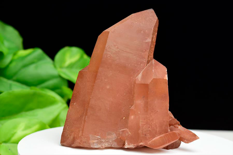 タンジェリンクォーツ（蜜柑水晶）タンジェリン水晶 クラスター