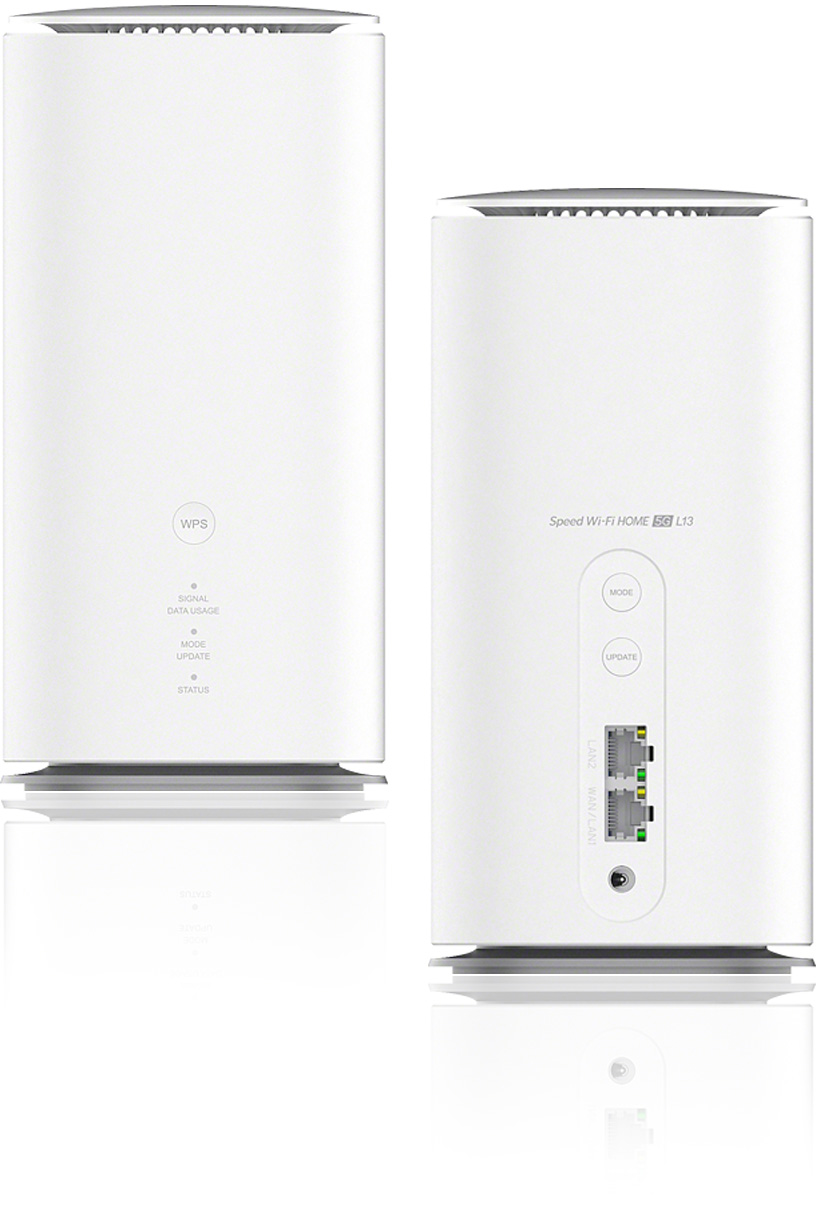 Wi-Fiホームルーター】WiMAX+5G スピードWi-Fi