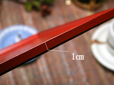 角盆布張り根来