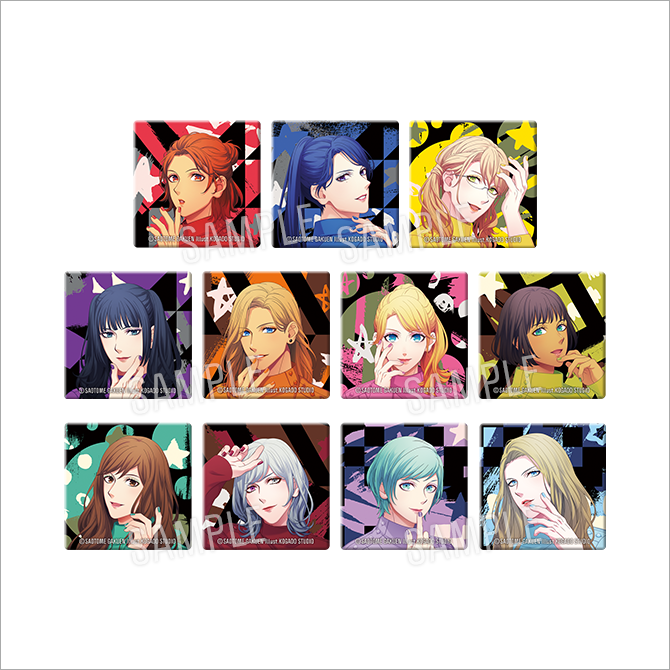 うたプリ キャラバッチコレクション 寿嶺二/聖川真斗/一十木音也/