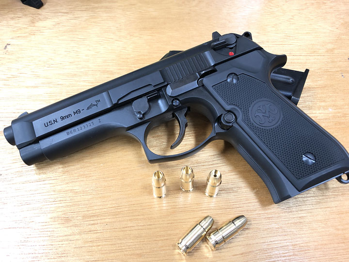 マルシン モデルガン M9ドルフィン U.S.N 9mm M9 Dolphin Black