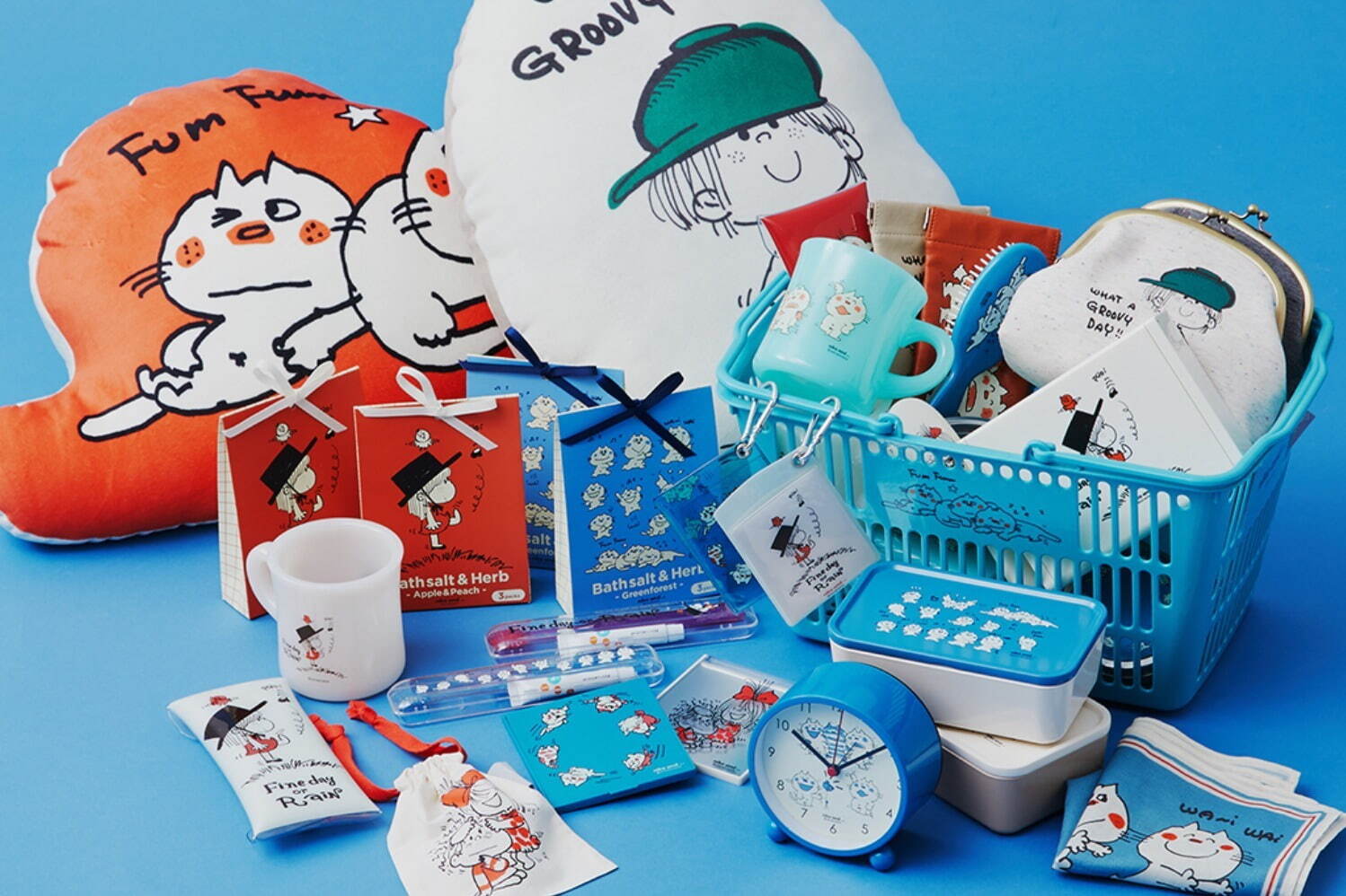 niko and から、イラストレーター水森亜土のキュートなイラストを