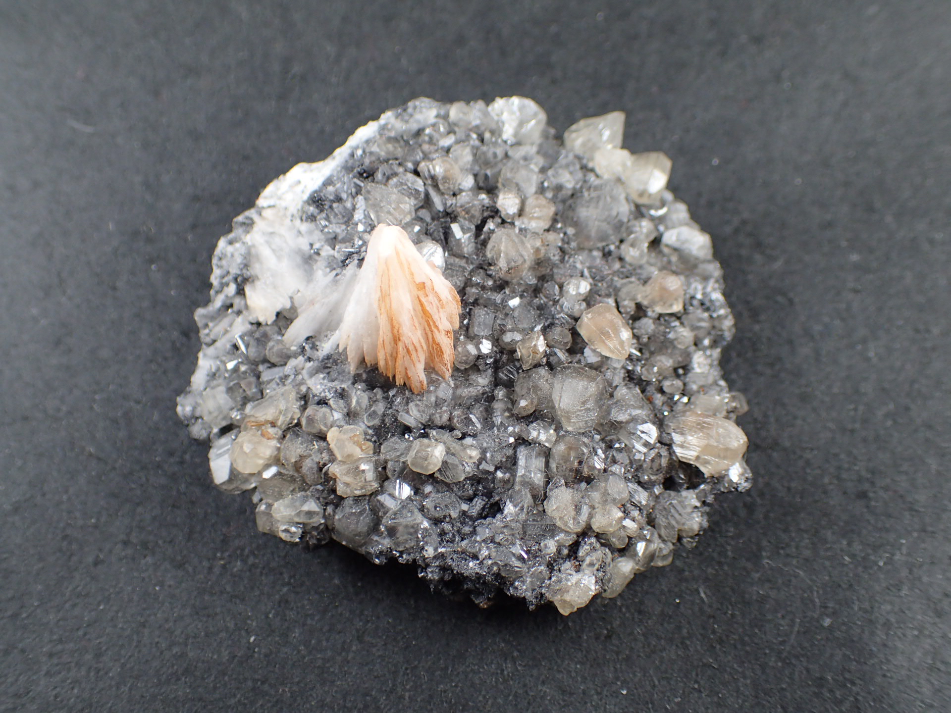 バライト 重晶石 コロラド産 鉱石 鉱物 ミネラル 標本 原石 母岩付き