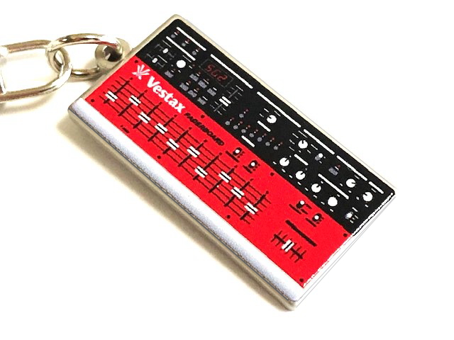 VESTAX TO THE CORE - VESTAX FADERBOARD KEY-HOLDER and NECKLACE
