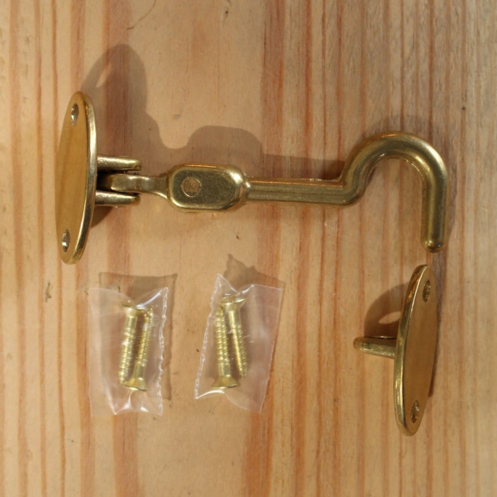 経年変化をお楽しみいただける、お洒落なストッパー♪ 真鍮製のあおり